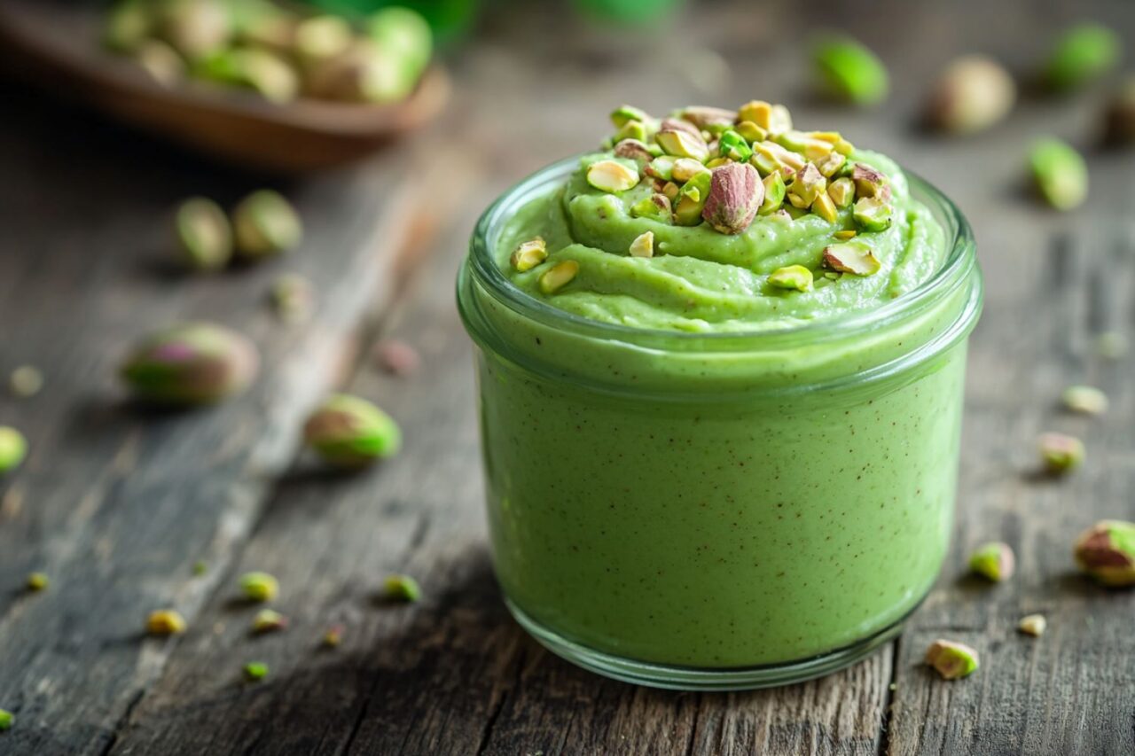 Pistazien Creme selber machen – cremig, nussig &amp; lecker
