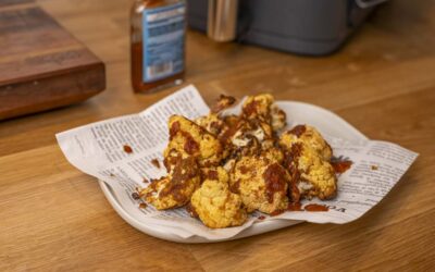 Blumenkohl Wings: Knusprige vegane Alternative in der Heißluftfritteuse