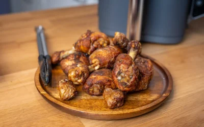 Knusprige Chicken Drumsticks aus der Heißluftfritteuse | Rezept