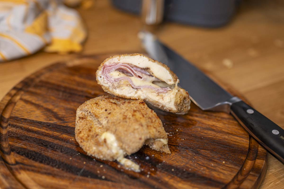 Hähnchen Cordon Bleu im Airfryer – Schnell & Knusprig zubereiten