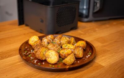 Parmesankartoffeln aus der Heißluftfritteuse – Knusprig & Schnell