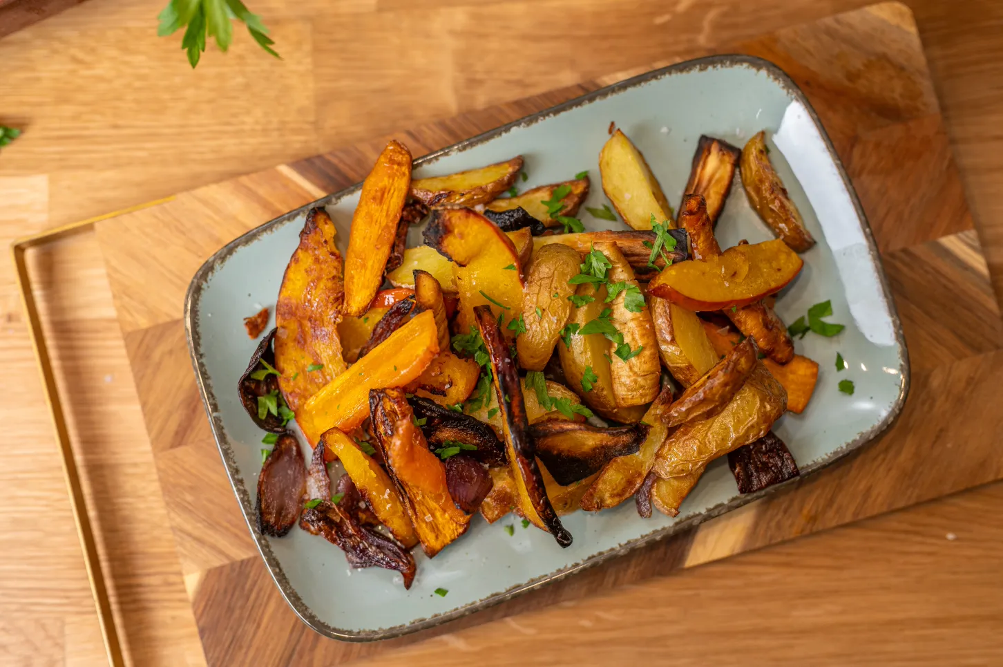 Buntes Ofengemüse im Air Fryer – einfaches Rezept für knusprigen Genuss