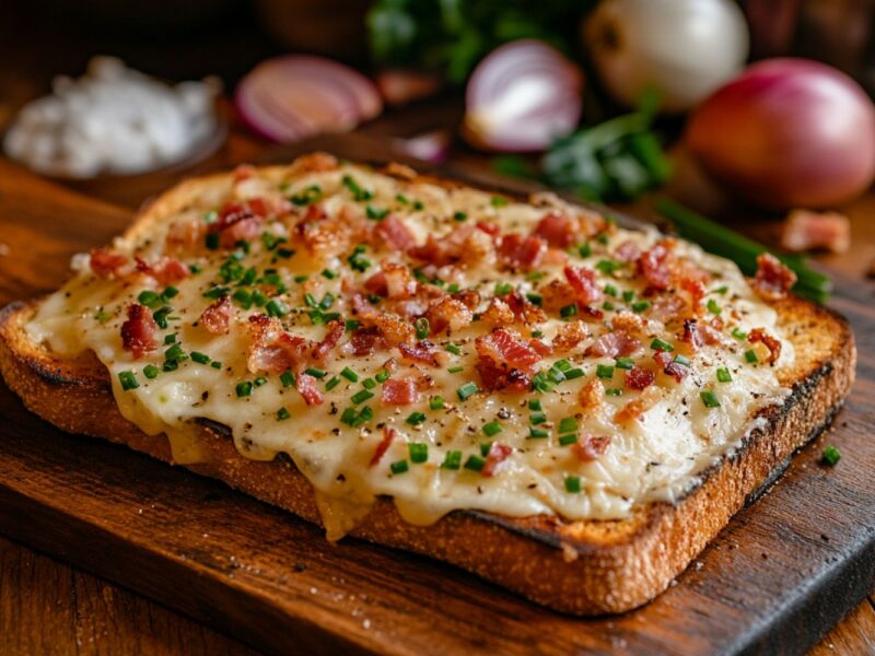 Flammkuchen Toast