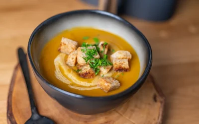Geröstete Kürbissuppe aus dem Air Fryer – Rezept & Tipps
