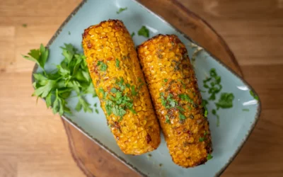 Knusprige Maiskolben aus dem Air Fryer – Einfach & Schnell