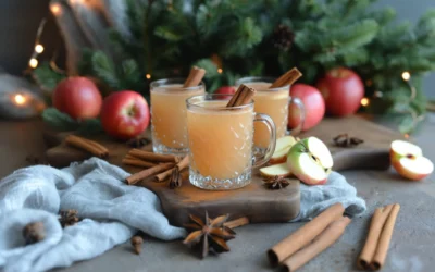 Alkoholfreier Apfelpunsch für gemütliche Herbst- und Winterabende