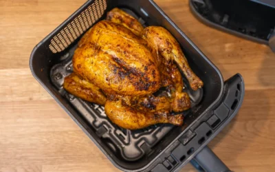 Brathähnchen aus der Heißluftfritteuse – Rezept & Zubereitung