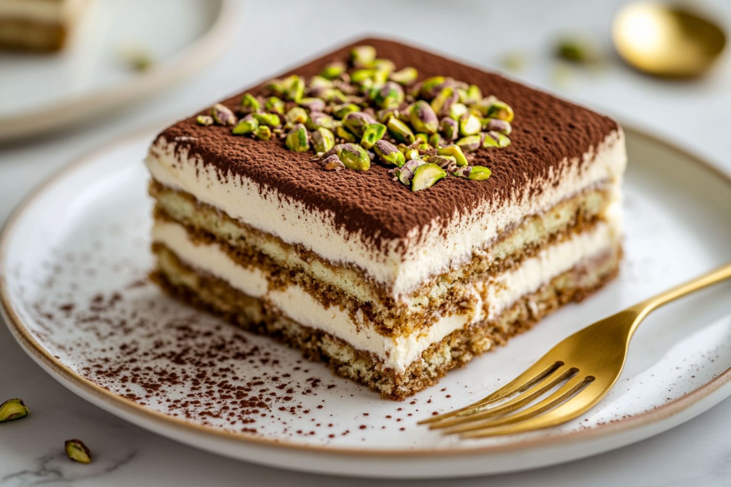 Dubai Chocolate Tiramisu Exotisches Dessert Mit Pistazien