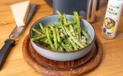 Grüne Bohnen aus der Heißluftfritteuse – Knusprig & lecker