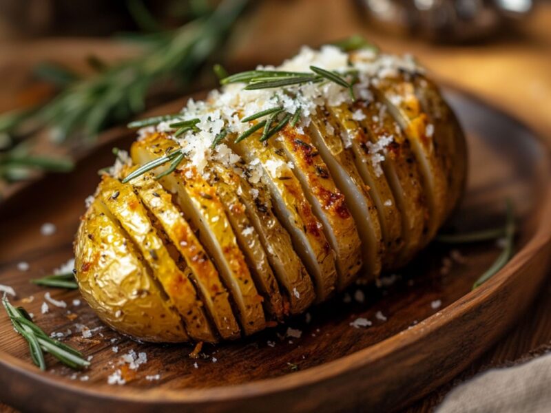 Fächerkartoffeln aus der Heißluftfritteuse