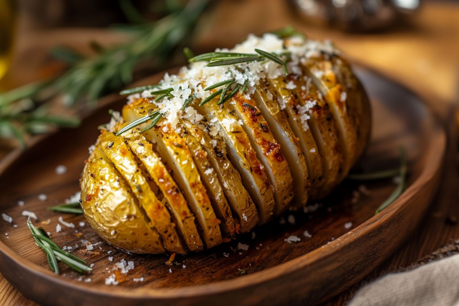 Fächerkartoffeln aus der Heißluftfritteuse – Einfach & Knusprig