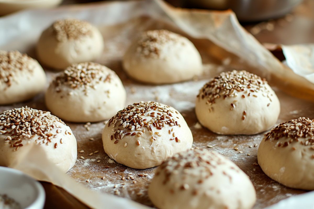 Körnerbrötchen aus dem Airfryer