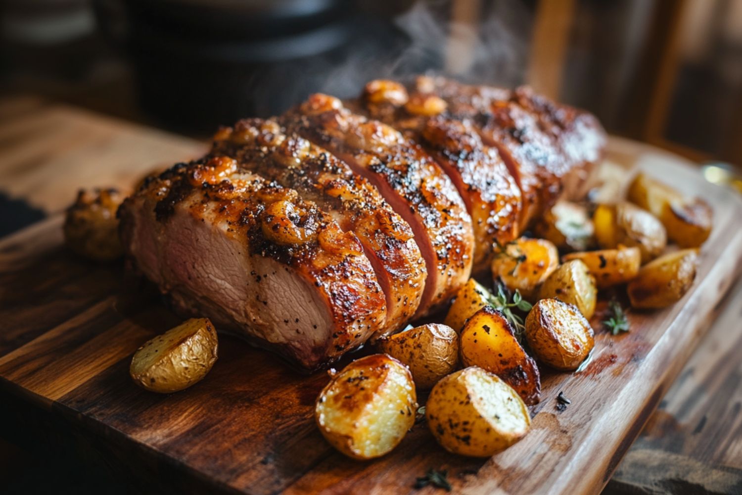 Krustenbraten aus der Heißluftfritteuse – Knusprig & Saftig