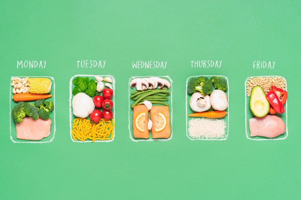 7-Tage-Meal-Prep-Plan mit Heißluftfritteuse 7-Tage-Meal-Prep-Plan mit Heißluftfritteuse