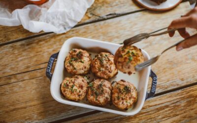 Frikadellen aus der Heißluftfritteuse – einfach & knusprig