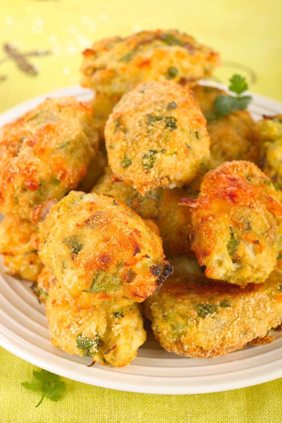 Brokkoli-Käse-Nuggets aus der Heißluftfritteuse