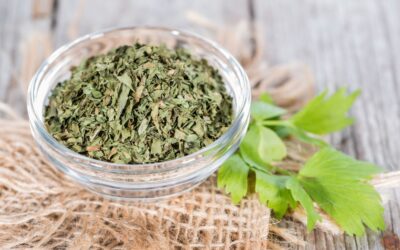 Liebstöckel trocknen in der Heißluftfritteuse | 40 °C Dehydrate